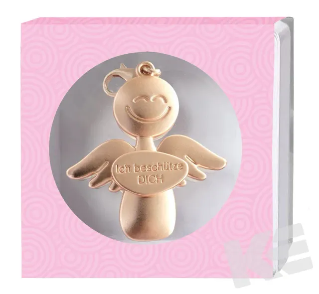 Kurt Eulzer 01-0180 decorframe engel rosé 2 stuks