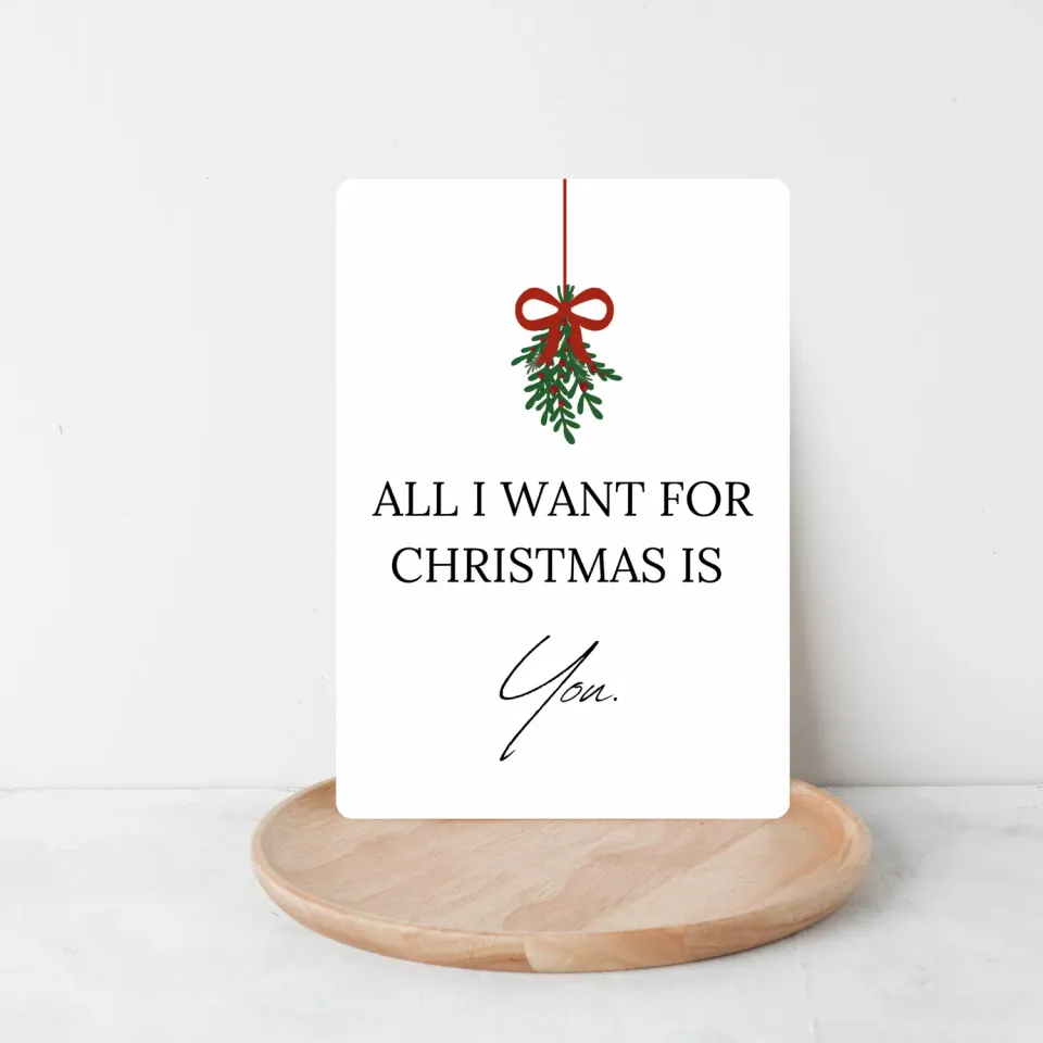 Lilly Braun All I want 5033 kerstkaart