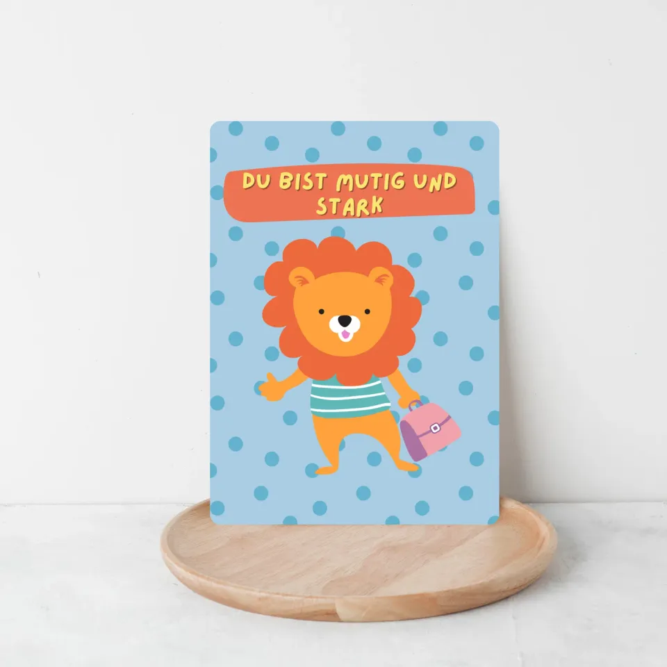 Lilly Braun Leopold 5072 postkaart liefdevolle groet