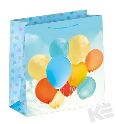 Kurt Eulzer 06-0529 cadeautasje ballonnen groot 22,5 cm