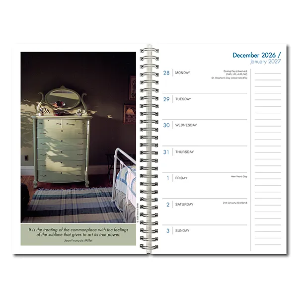 Simplicity 2027 weekagenda fotografie rustgevend