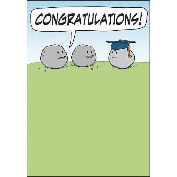 Sellers Publishing Graduation Humor GRD7570Q kaart 4 stuks stoer