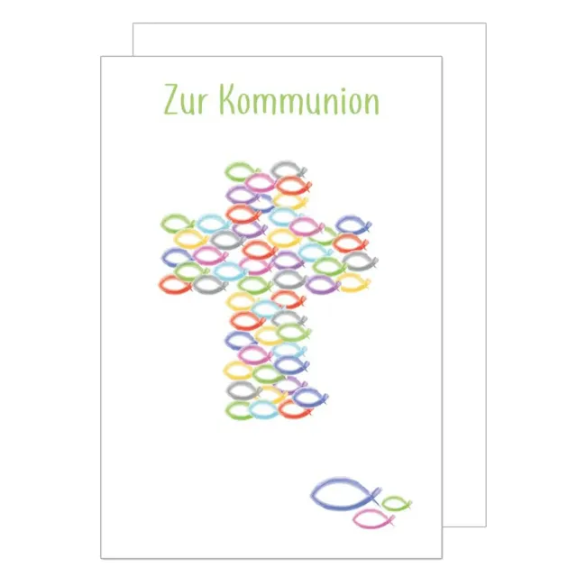 Edition Seidel KO274 communiekaart handen met envelop