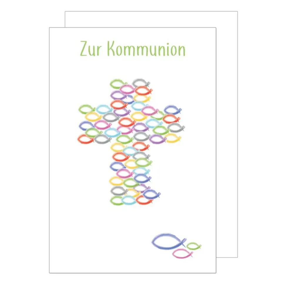 Edition Seidel KO274 communiekaart handen met envelop