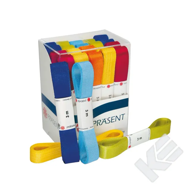 Kurt Eulzer 02-0034 satijnlint 15mm x 3m 20 stuks assorti