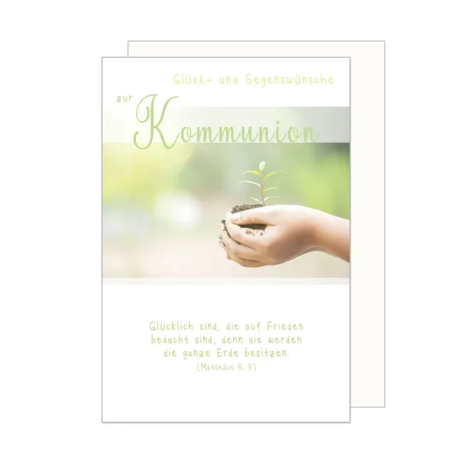 Edition Seidel KO285 SW023 Communiekaart met Envelop Neutraal