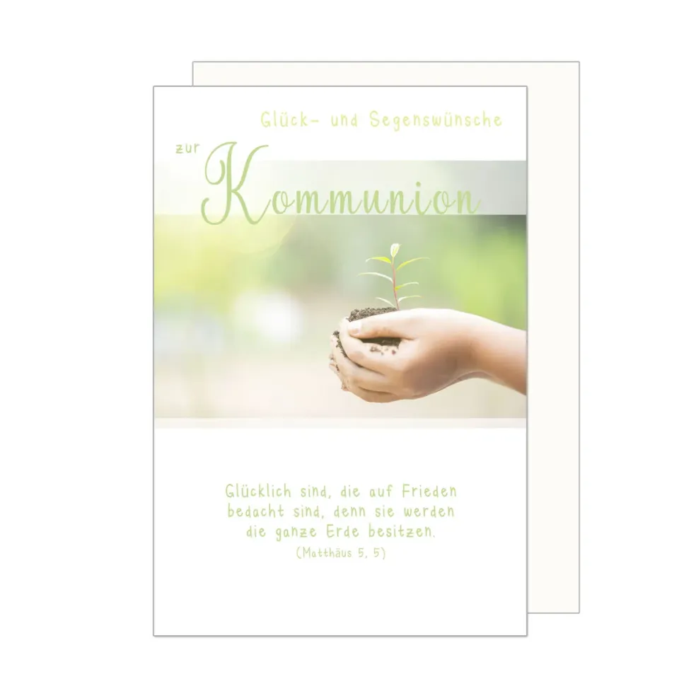 Edition Seidel KO285 SW023 Communiekaart met Envelop Neutraal
