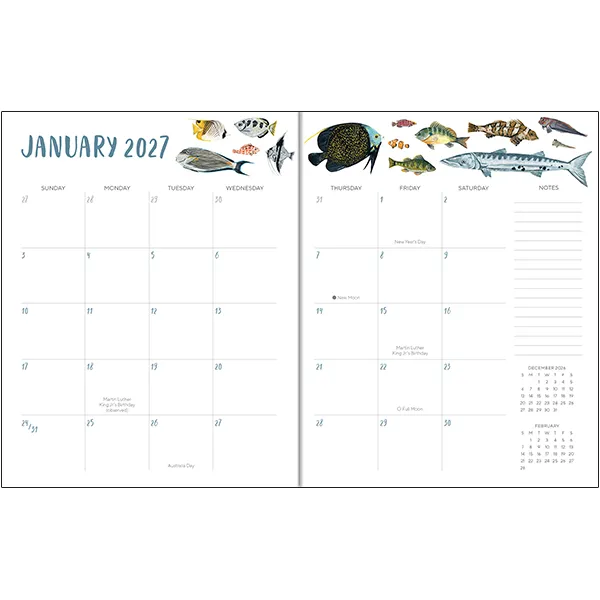 Sellers Publishing High Note 2027 planner softcover dieren