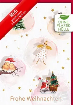 Kurt Eulzer 45-2293 kerstkaart hart en sterren