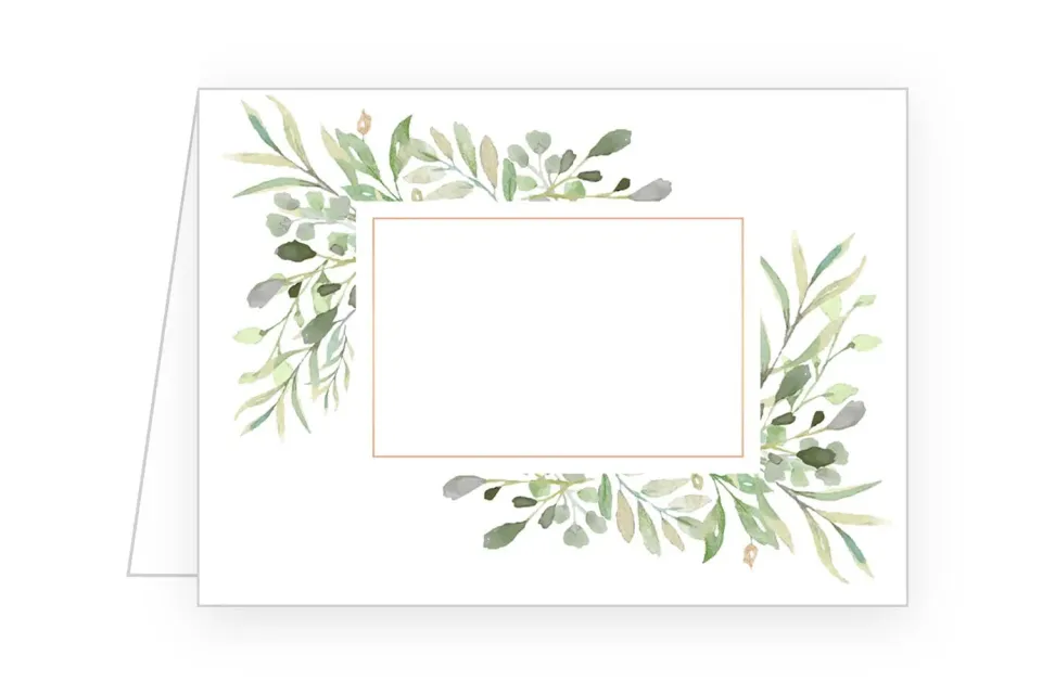 Edition Seidel Premium 22287 plaatskaartjes eucalyptus set 50