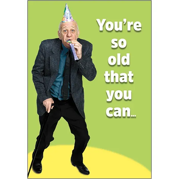 Sellers Publishing Birthday Humor B7356S kaarten 6 stuks grappig