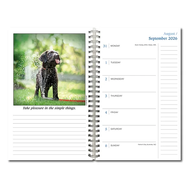 Sellers Publishing Dogma 2027 weekplanner hondenfoto’s