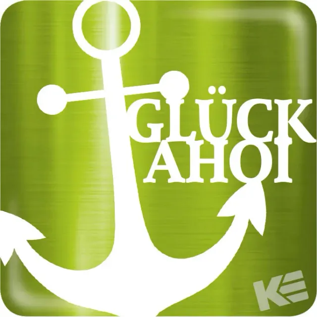 Kurt Eulzer 01-0430 Magneet Glück Ahoi button
