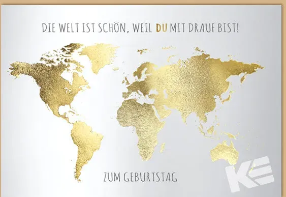 Kurt Eulzer 51-1694 wenskaart Beautiful Black liggend reliëf