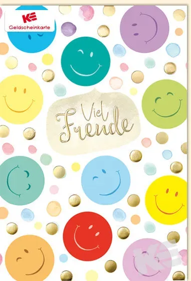 Kurt Eulzer 41-1148 geldkaart smiley met envelop