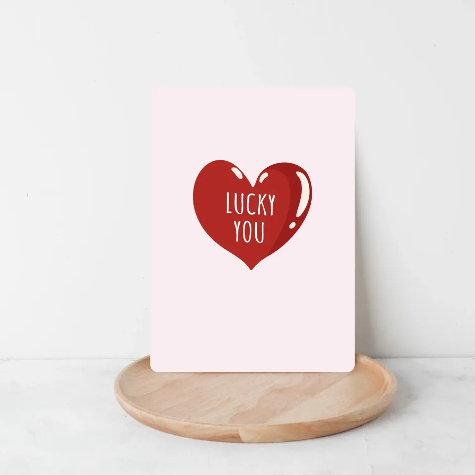 Lilly Braun Lucky You 5115 postkaart liefde