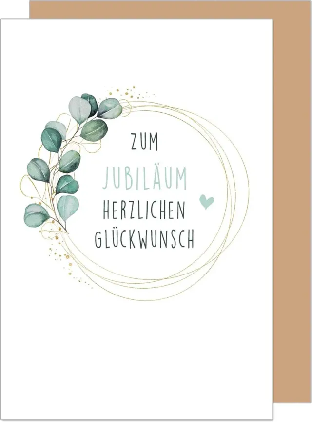 Edition Seidel Premium jubileumkaart J133 enkel
