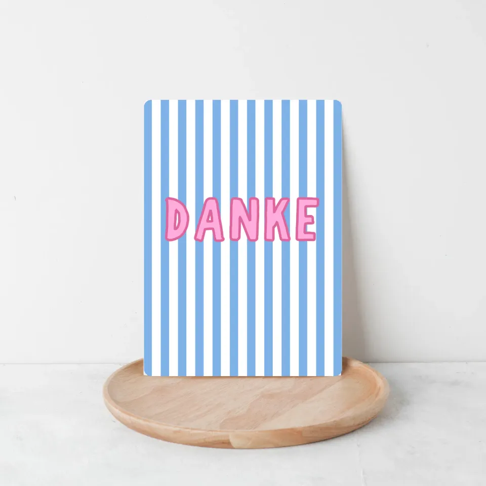 Lilly Braun Danke 5050 bedankkaart