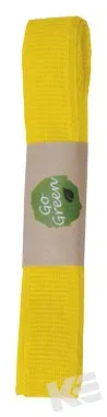 Kurt Eulzer 02-0586 katoenen lint geel 15mm 2m 15 stuks