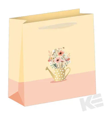 Kurt Eulzer 06-0816 plantentas gieter goud 16x18cm