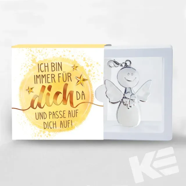 Kurt Eulzer 01-0074 dekorahmen engel 7x7cm 2 stuks