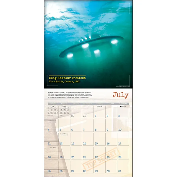 Sellers Publishing Sightings 2027 wandkalender UFO