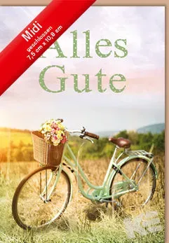 Kurt Eulzer 45-4130 midikaart Alles Gute fiets