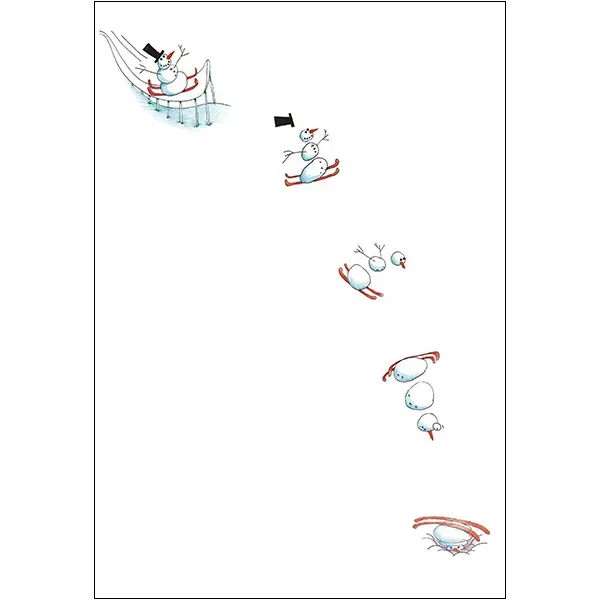 Sellers Publishing Christmas Humor C13032Q kerstkaarten 4 stuks