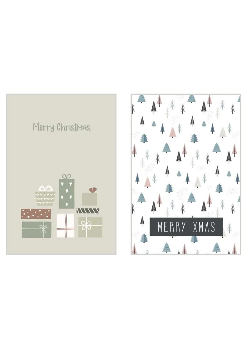 Edition Seidel Premium kerstkaarten 21783 set van 6 met envelop
