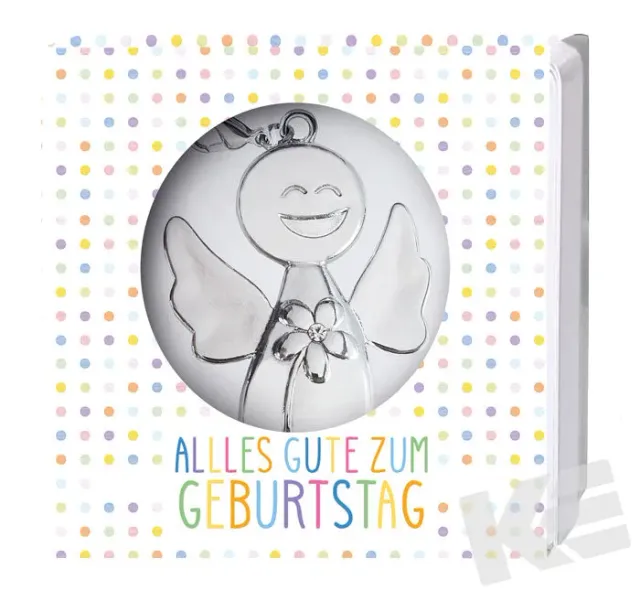Kurt Eulzer 01-0069 dekolijstje engel 7x7 cm 2 stuks