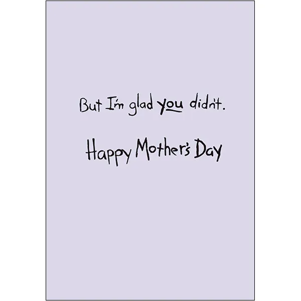 Sellers Publishing Mother’s Day Humor M2917A moederdagkaart 4 stuks