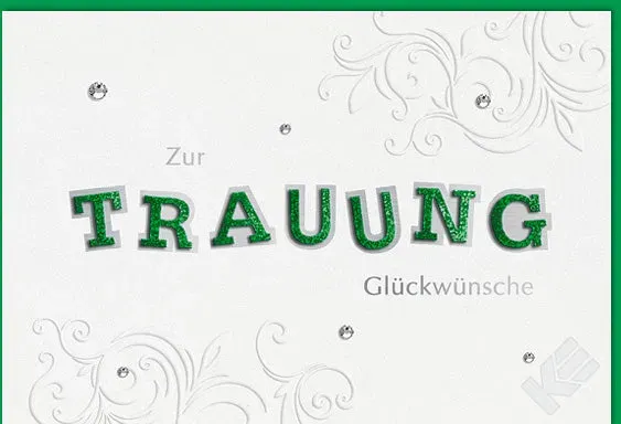 Kurt Eulzer Luxury Cards 91-1257 kaart strass