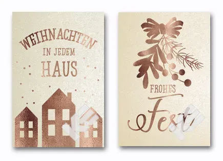 Kurt Eulzer 23-4657 cadeaulabels crème set 3 stuks