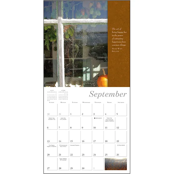 Sellers Publishing Simplicity 2027 wandkalender foto's
