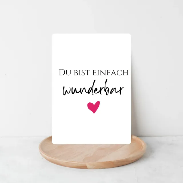 Lilly Braun Wunderbar 5005 wenskaart compliment