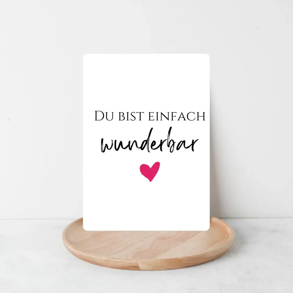 Lilly Braun Wunderbar 5005 wenskaart compliment
