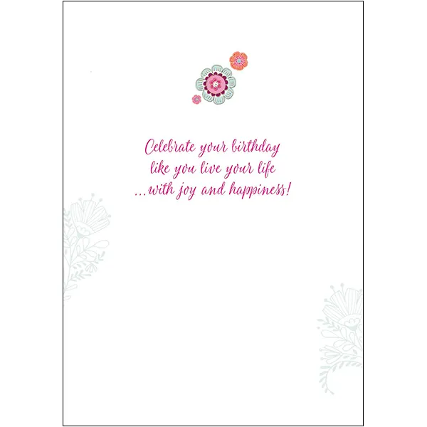 Sellers Publishing Birthday Sister B11889Q verjaardagskaarten 4 stuks