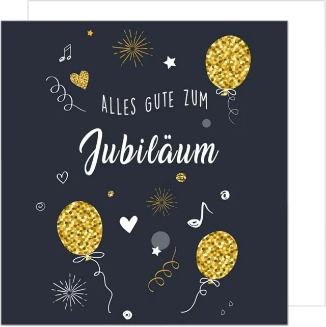 Edition Seidel Premium jubileumkaart JQ101 vierkant