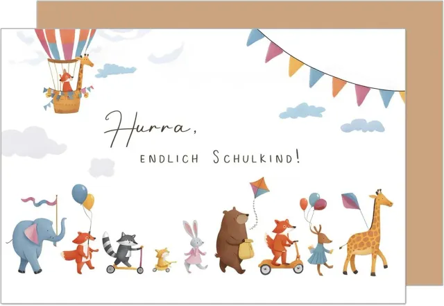 Edition Seidel Premium ES149 SW024 inschulingskaart 1e klas
