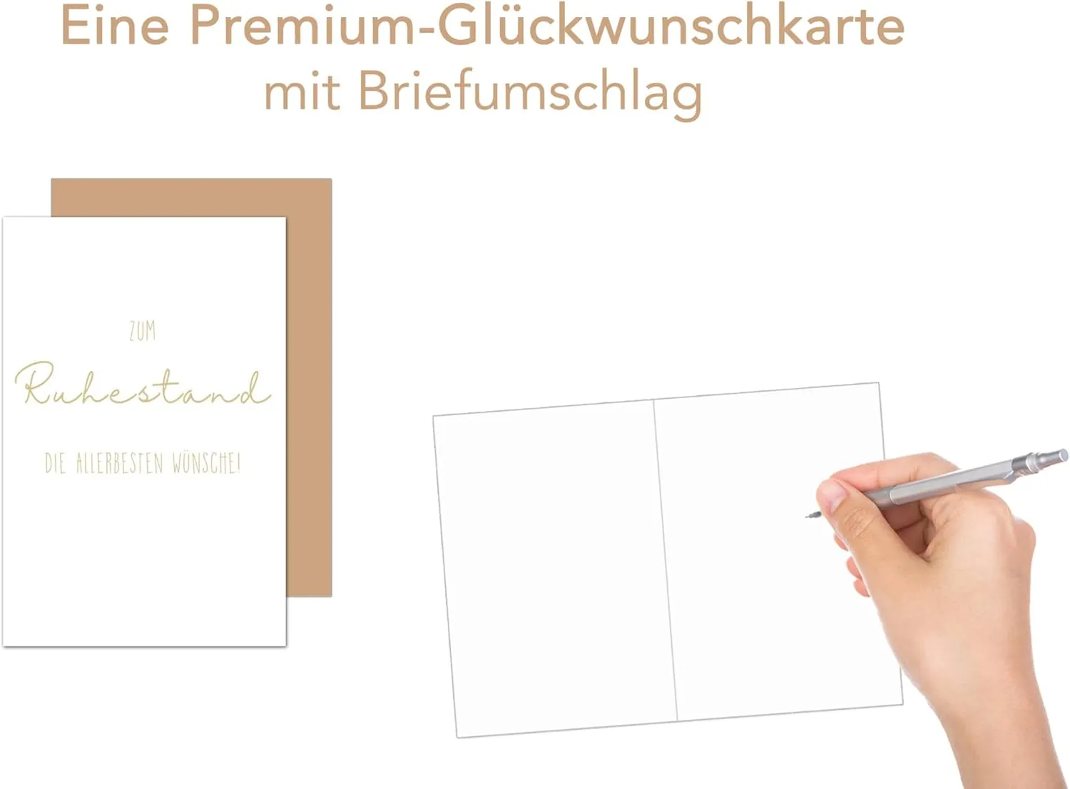 Edition Seidel pensioenkaart R131 afscheid met envelop