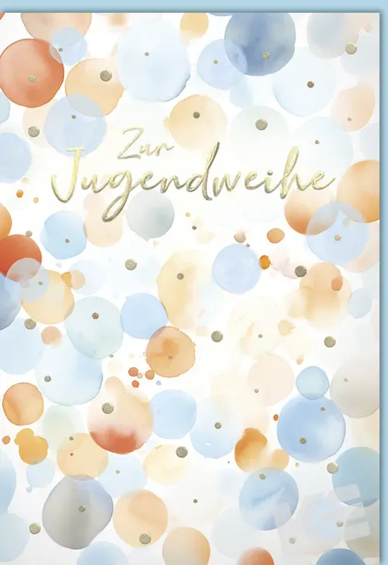 Kurt Eulzer 17-1156 wenskaart jeugdwijding verf per stuk