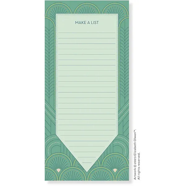 Sellers Publishing Elizabeth Olwen notitieblok magnetisch 85 vellen