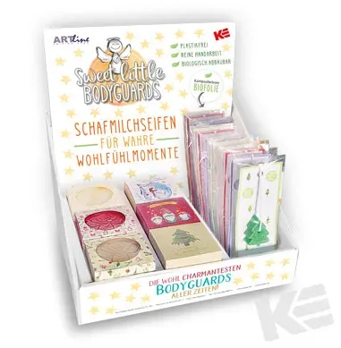 Kurt Eulzer Sweet little Bodyguards 01-0148 zeep display kerst