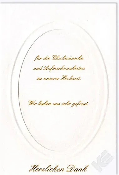 Kurt Eulzer 91-1191 trouwkaart goud passe-partout