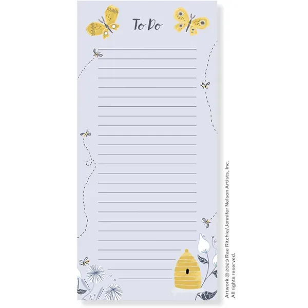 Sellers Publishing Garden Bee notitieblok lijst 85 vel magneet