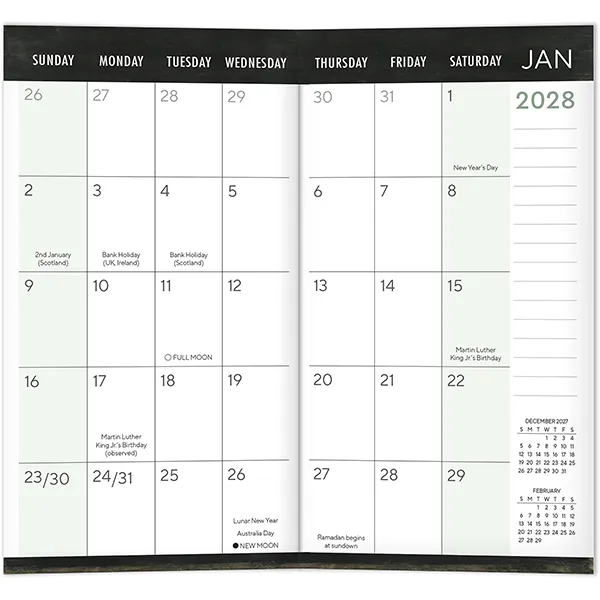 Sellers Publishing Words to Live By 2027 zakagenda 29 maanden