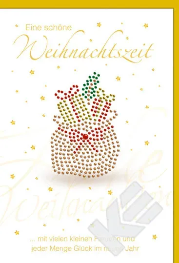 Kurt Eulzer Diamondsline 22-5469 kerstkaart cadeauzak