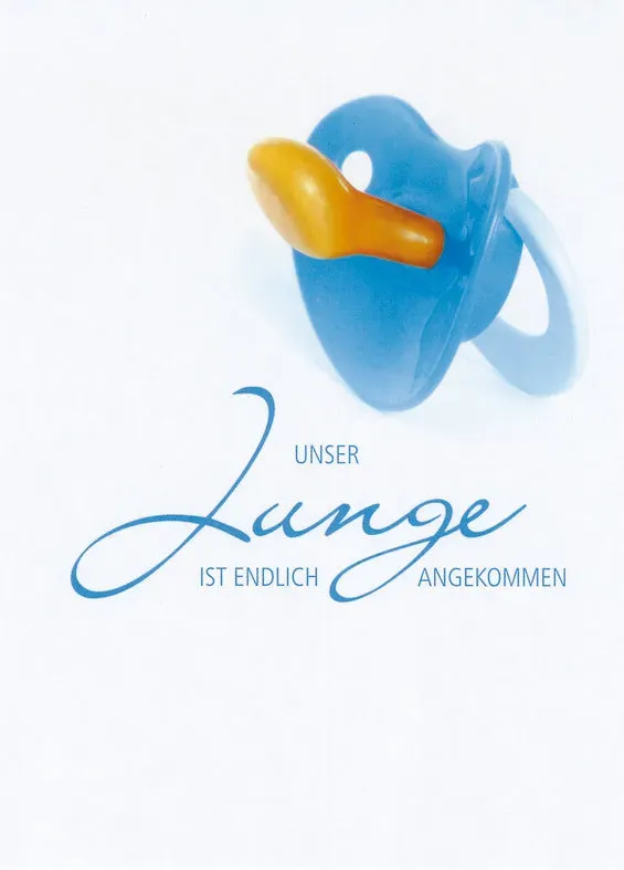 Kurt Eulzer 31-3722 geboortekaartje jongen 5 stuks