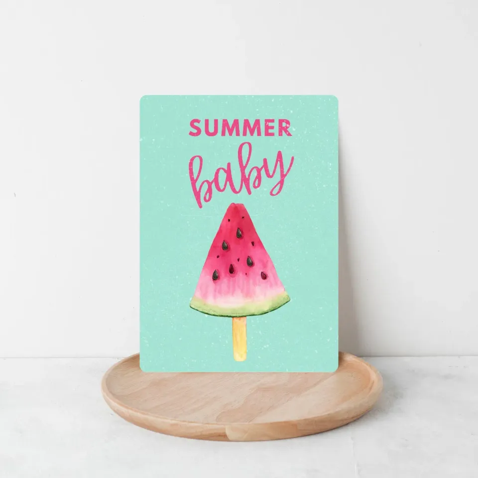 Lilly Braun Melon 5061 postkaart enkel meloen