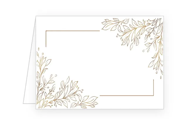 Edition Seidel 21778 tafelnamen plaatskaartjes set 50 goud
